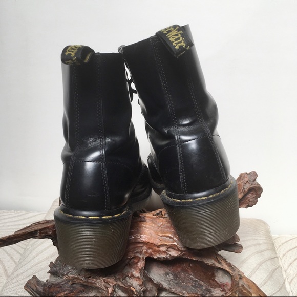 SOLD Dr Martens Clemency lace-up combat boots mens - Picture 5 of 5